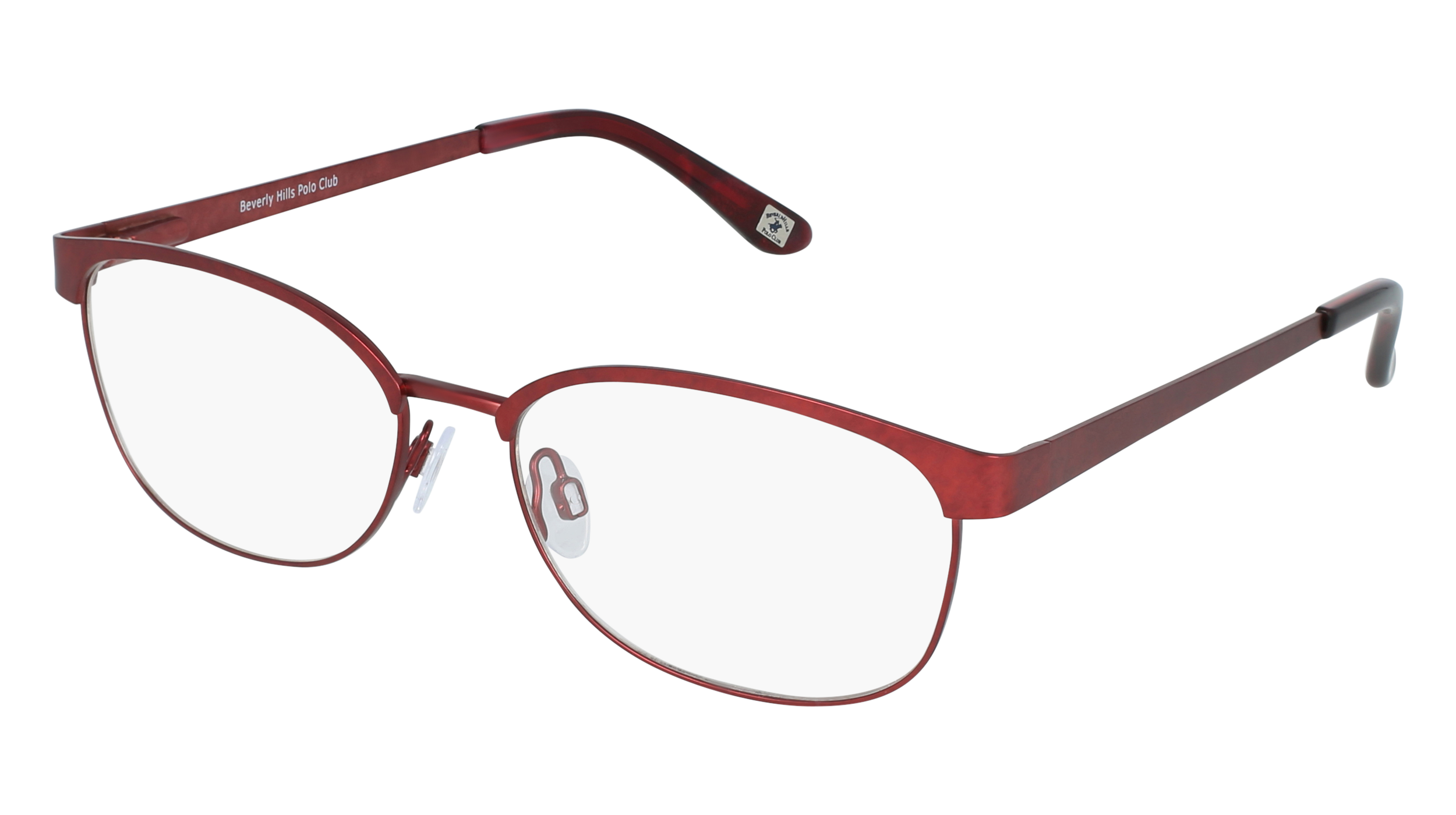 Beverly Hills Polo Club Bhpc 77 Burgundy Women S Eyeglasses Meijer Optical